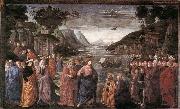 GHIRLANDAIO, Domenico Calling of the First Apostles oil painting on canvas